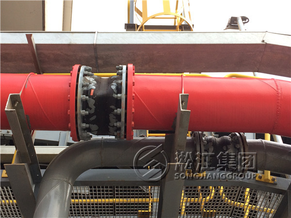 苏州鑫海码头工地双球橡胶挠性接头拉脱原因分析