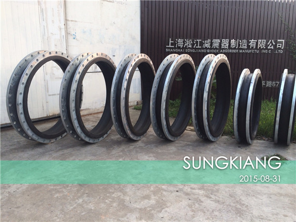 上海热镀锌法兰橡胶软连接，静福热镀锌法兰橡胶软连接，热镀锌法兰橡胶软连接发货