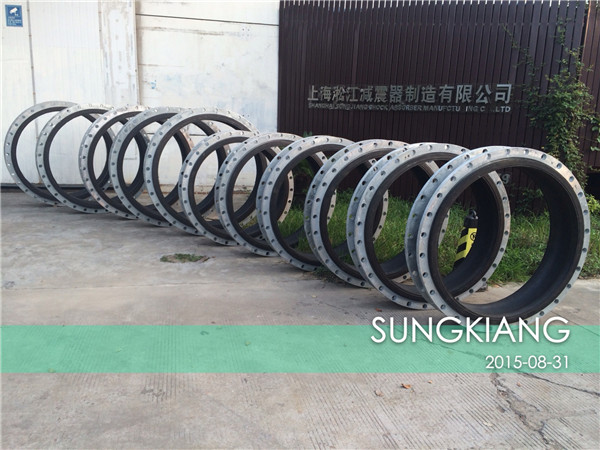 上海热镀锌法兰橡胶软连接，静福热镀锌法兰橡胶软连接，热镀锌法兰橡胶软连接发货