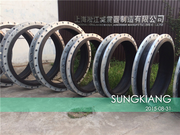 上海热镀锌法兰橡胶软连接，静福热镀锌法兰橡胶软连接，热镀锌法兰橡胶软连接发货