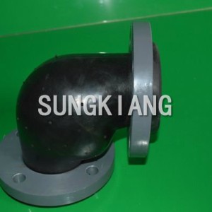 PVC法兰橡胶弯头