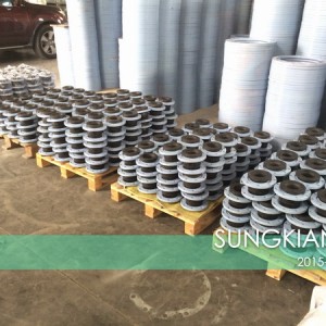 上海水泵厂配套橡胶接头发货