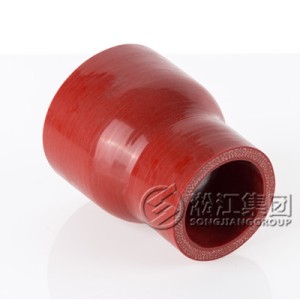 硅橡胶同心异径卡箍橡胶软接头