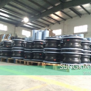 太仓某项目提*双球橡胶挠性接头产品发货