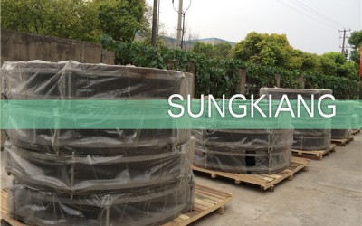 电厂专用大翻边橡胶挠性接头发货